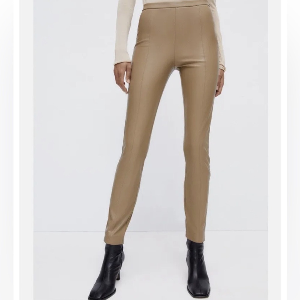 SOLD: Zara faux leather leggings